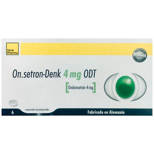 Onsetron Denk 4mg 6 Comprimidos