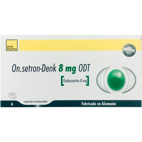 Onsetron Denk 8mg 6 Comprimidos