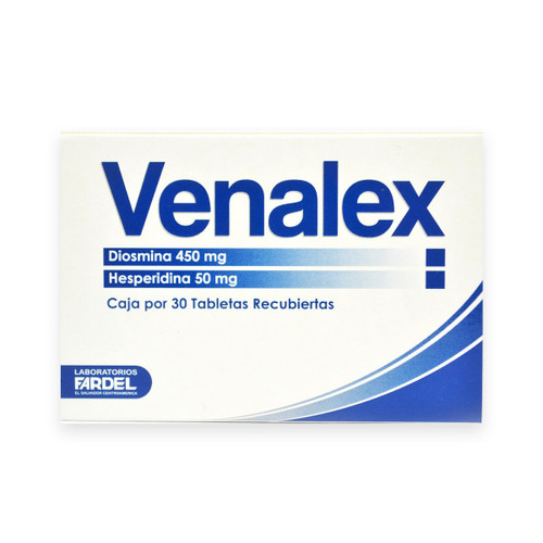 Venalex 450 mg/50mg 30 Tabletas Recubiertas