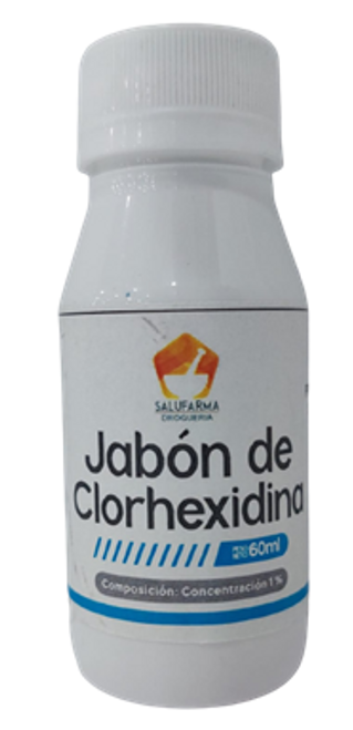 Jabón de Clorhexidina Salufarma Frasco 60ML FV