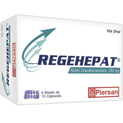 Regehepat 250mg 1 de 5 Blister