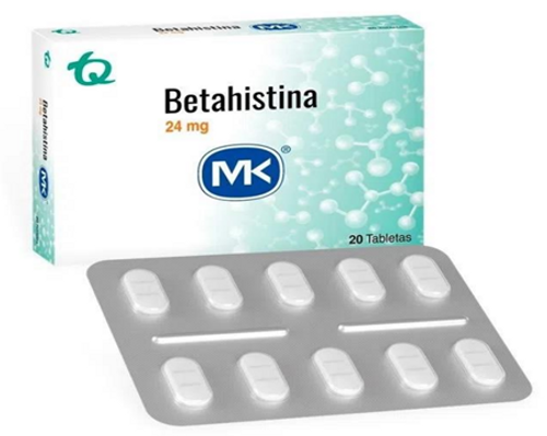 Betahistina MK 24MG Caja x 20 Tabletas FV