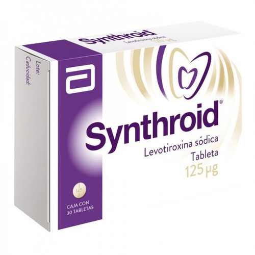 Synthroid 125MCG x 30 Tabletas FV