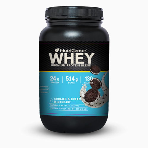 Nutricenter Whey Premium Protein Blend Cookies And Cream 2LB