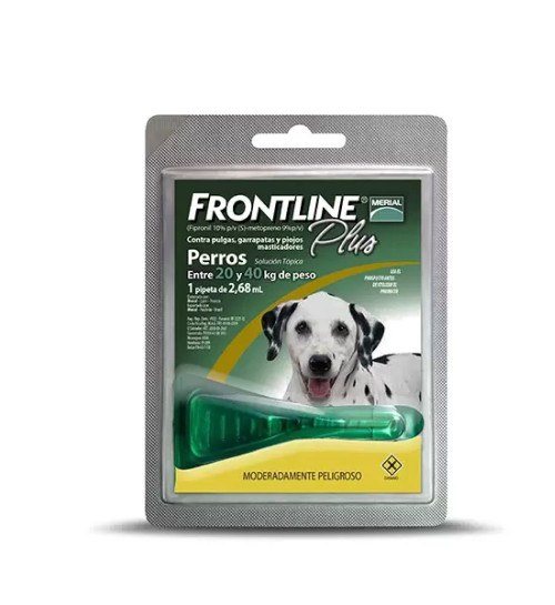 Pipeta Frontline Plus Perros 2.68ML 40Kg