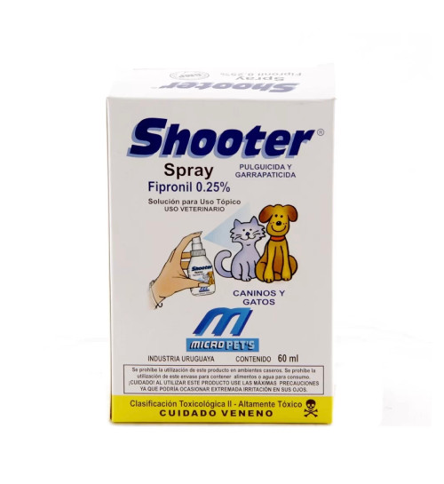 Spray Shooter Antipulgas 120 ML