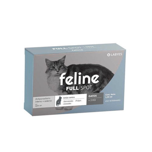 Pipeta Para Gato Feline Full Spot 2.1 - 5 Kg