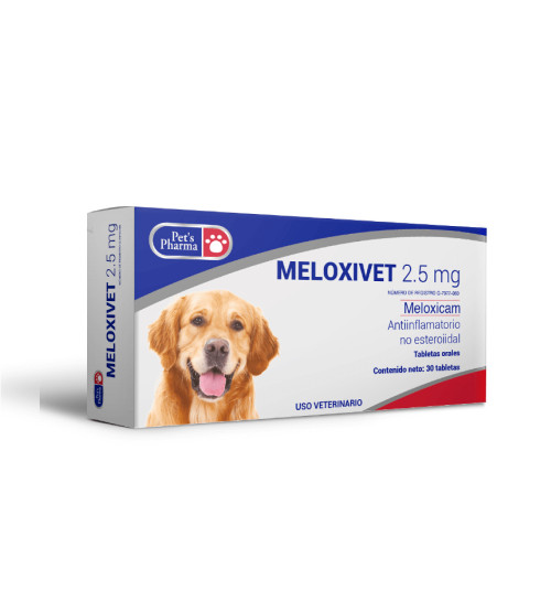 Meloxivet 2.5 Mg 30 Tabletas