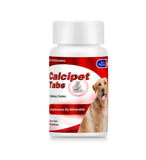 Vitaminas Calcipets 30 Tabletas