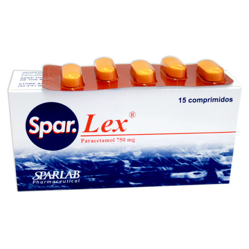 Spar Lex 750MG x 15 Comprimidos SN