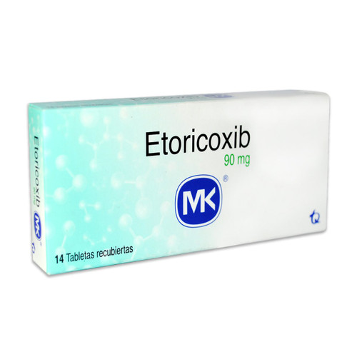 Etoricoxib MK 90MG x 14 Tabletas SN