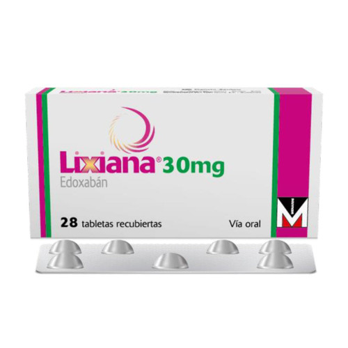 Lixiana 30MG x 28 Tabletas SN