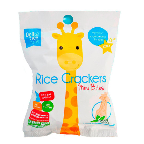 Rice Crackers Mini Bites Ligeramente Saladas 20GR SN