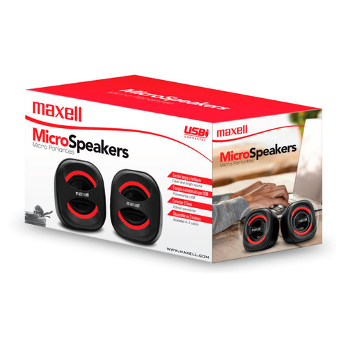 MICRO PARLANTES ENTRADA USB SS-120 MAXELL SN