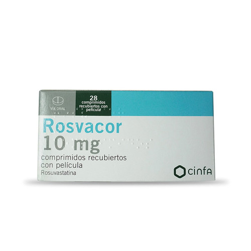 Rosvacor 10MG Caja x 28 Comprimidos SN