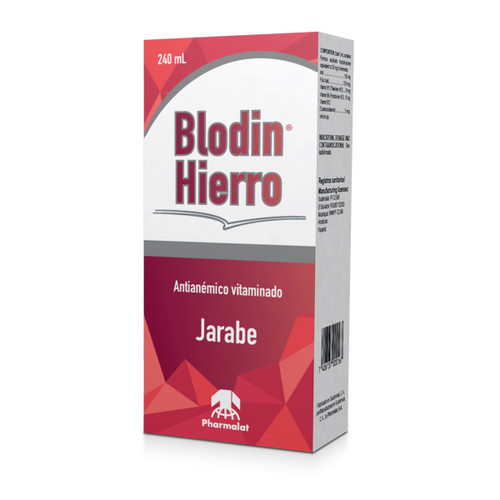 BLODIN HIERRO JARABE 240ML SN