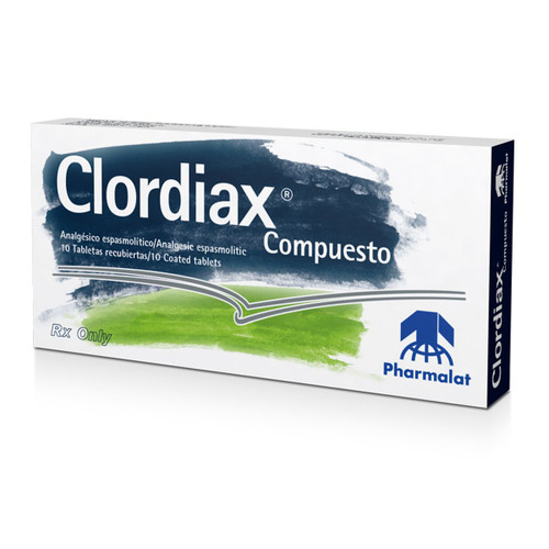 CLORDIAX COMPUESTO X 10 TABLETAS SN