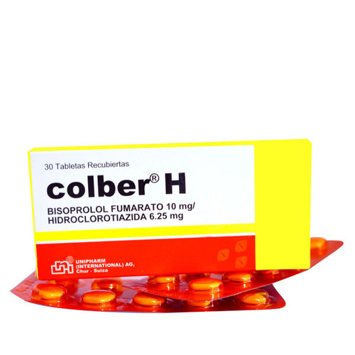 Colber H 10MG/6.25MG x 30 Tabletas SN