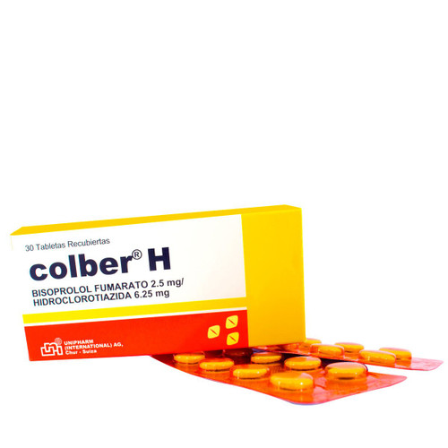 Colber H 2.5MG/6.25MG x 30 Tabletas SN