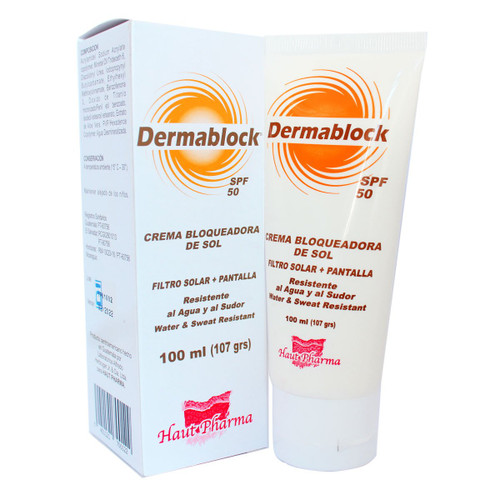 Dermablock Crema Protectora SPF 50 Tubo 100ML SN