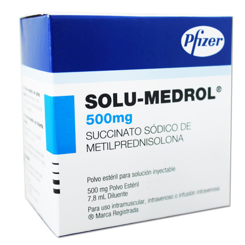 Solu-Medrol Inyectable 7.8ML SN