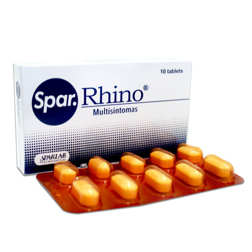 Spar Rhino Multisintomas x 10 Tabletas SN