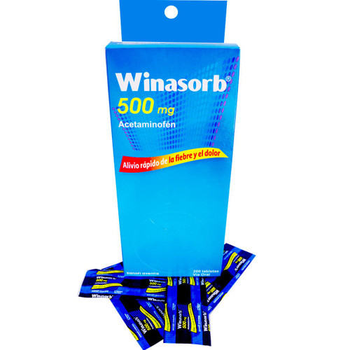 WINASORB 500MG X 100 SOBRES DE 2 TABLETAS SN