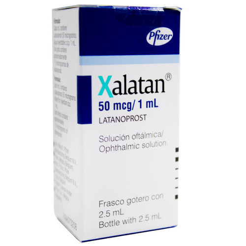 XALATAN 50 MCG/1 ML SOLUCION OFTALMICA 2.5 ML SN