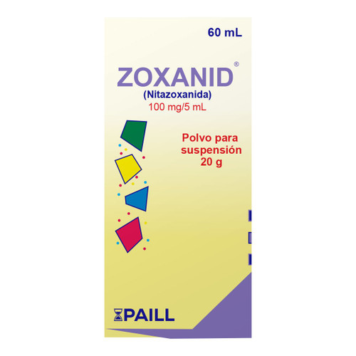 Zoxanid 100MG/5ML Polvo Suspensión 60ML SN