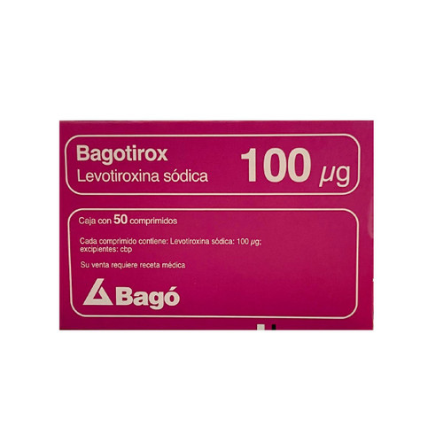 Bagotirox 100MG Caja x 50 Comprimidos SN
