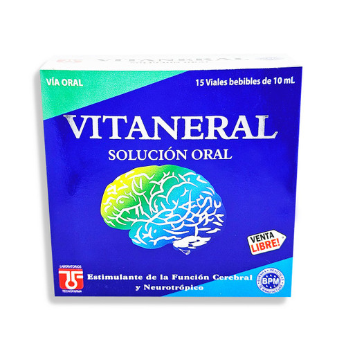Vitaneral Solución Oral x 15 Viales Bebibles SN