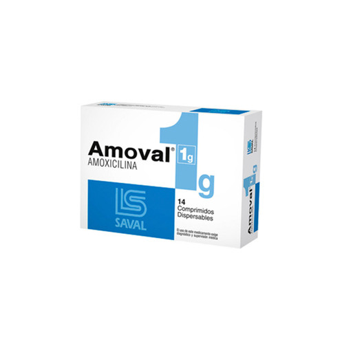 Amoval 1GR x 14 Comprimidos SN