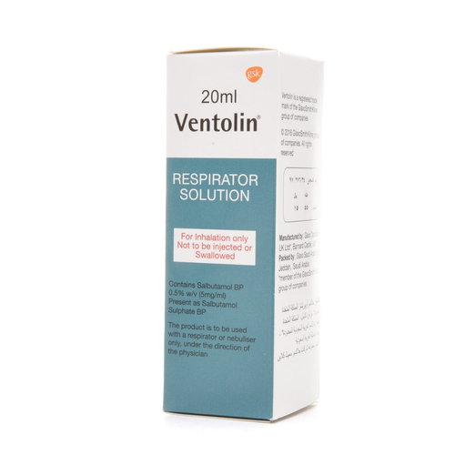 Ventolin Solución 0.5% 20ML SN