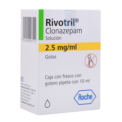 Rivotril Gotas 2.5MG Frasco 10ML (CONTROLADO) SN