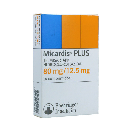 Micardis Plus 80MG/12.5 MG x 14 Tabletas SN