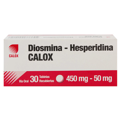 Diosmina + Hesperidina Calox Caja x 30 Tabletas SN