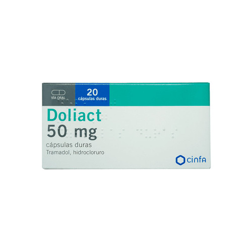 DOLIACT 50MG X 20 CAPSULAS