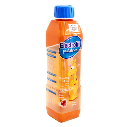 ELECTROLIT SUERO PEDIATRICO SABOR MANZANA X 500 ML