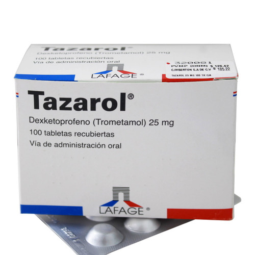 TAZAROL 25MG X 1 COMPRIMIDO