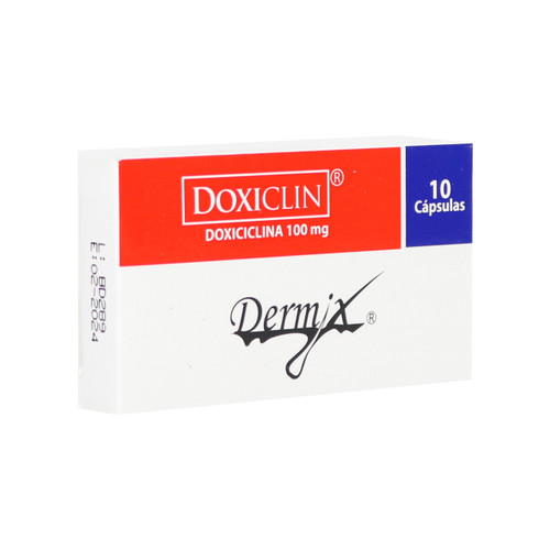 Doxiclin 100MG x 10 Cápsulas SN