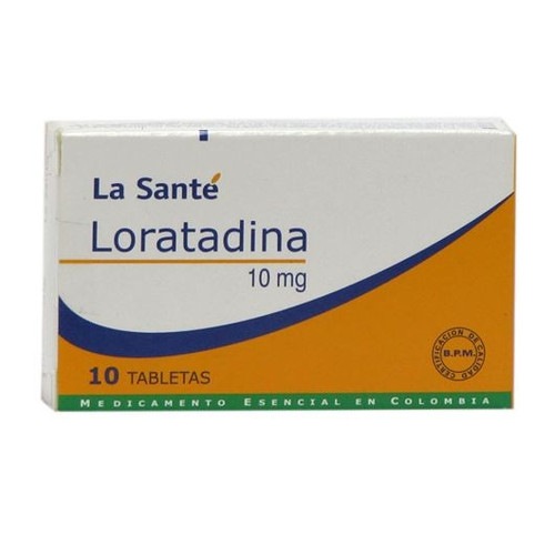 Loratadina La Sante 10MG x 1 Tableta