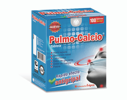 Pulmo-Calcio x 10 Tabletas