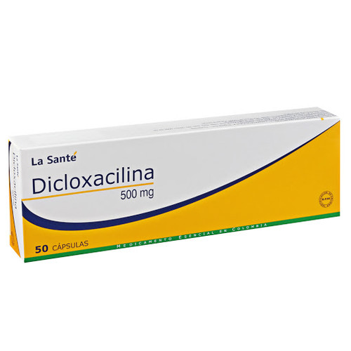 Dicloxacilina La santé 500MG x 1 Cápsula