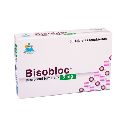 Bisobloc 5MG x 30 Tabletas