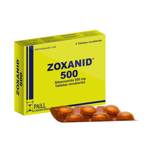 Zoxanid 500MG x 6 Grageas