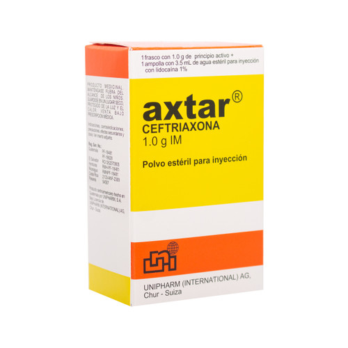 Axtar 1GR IM Ampolla Inyectable 3.5ML x 1 Unidad