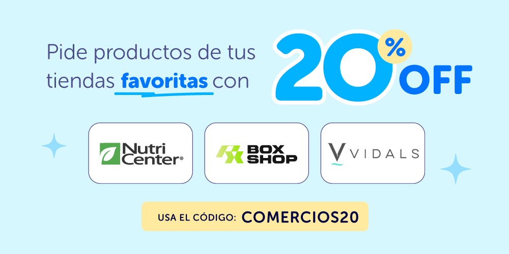 Comercios 20% OFF