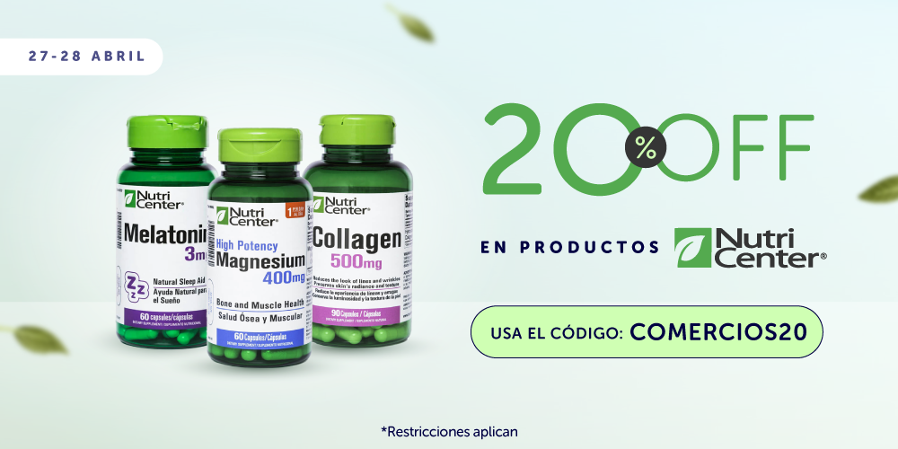 NutriCenter 20% OFF