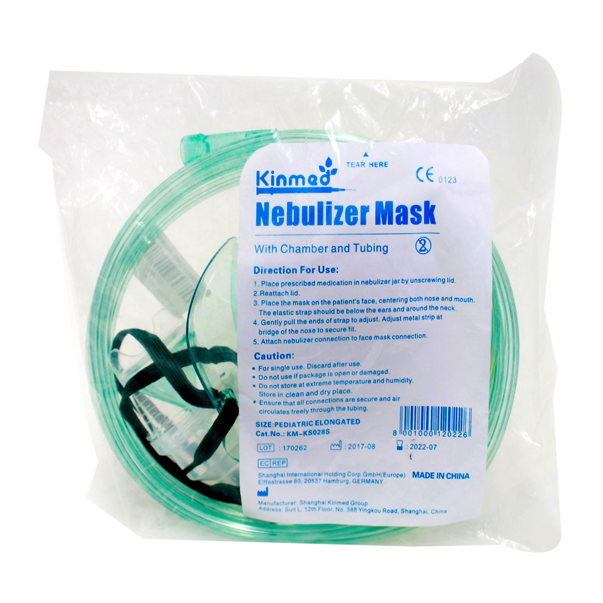 Mascarilla para nebulización con filtro de protección respiratoria FiltaNeb™