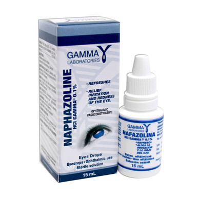 División farmacéutica de Bracco Spa  Gotas para los ojos Alpha Gotas para  los ojos 0,8 mg / ml Nafazolina Descongestionante Fra